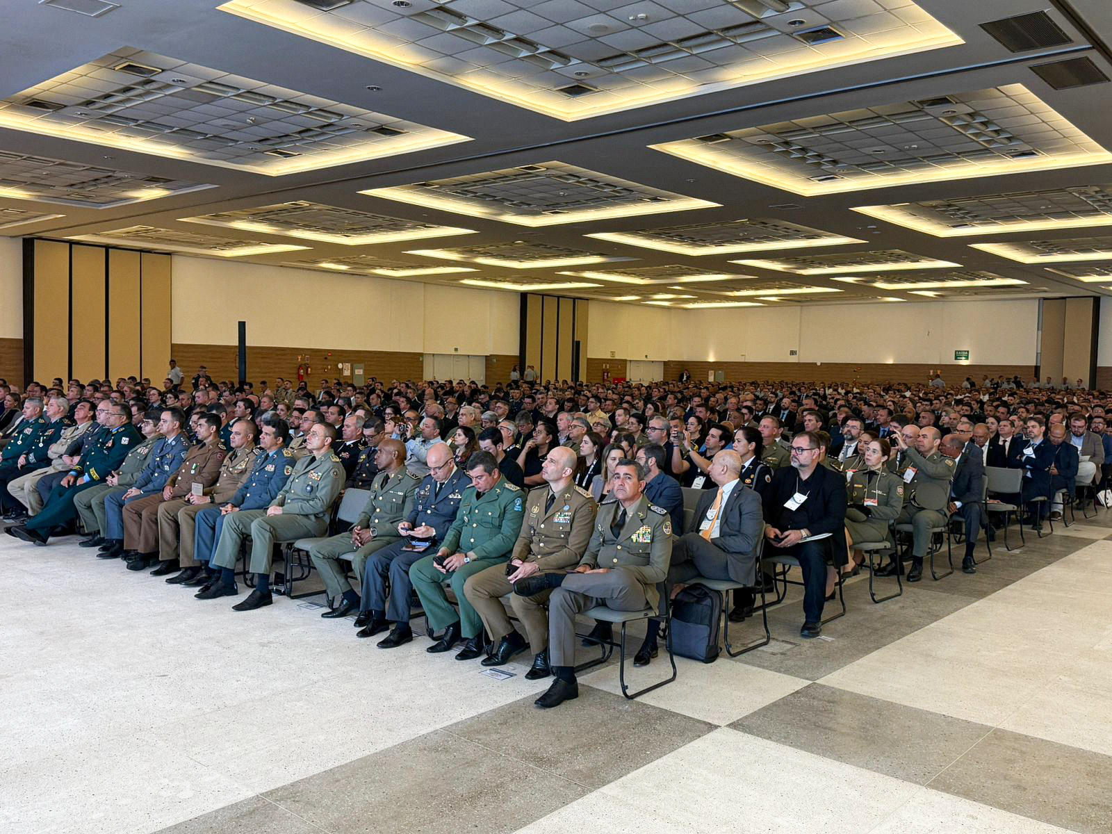 Militares de todos os estados do país estiveram presentes. Foto: Joabes Guedes/PMAC