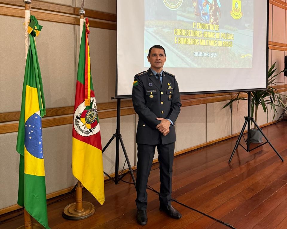 Tenente-Coronel José Jamisson de Paiva Neri, corregedor-geral da PMAC. Foto: Arquivo PMAC