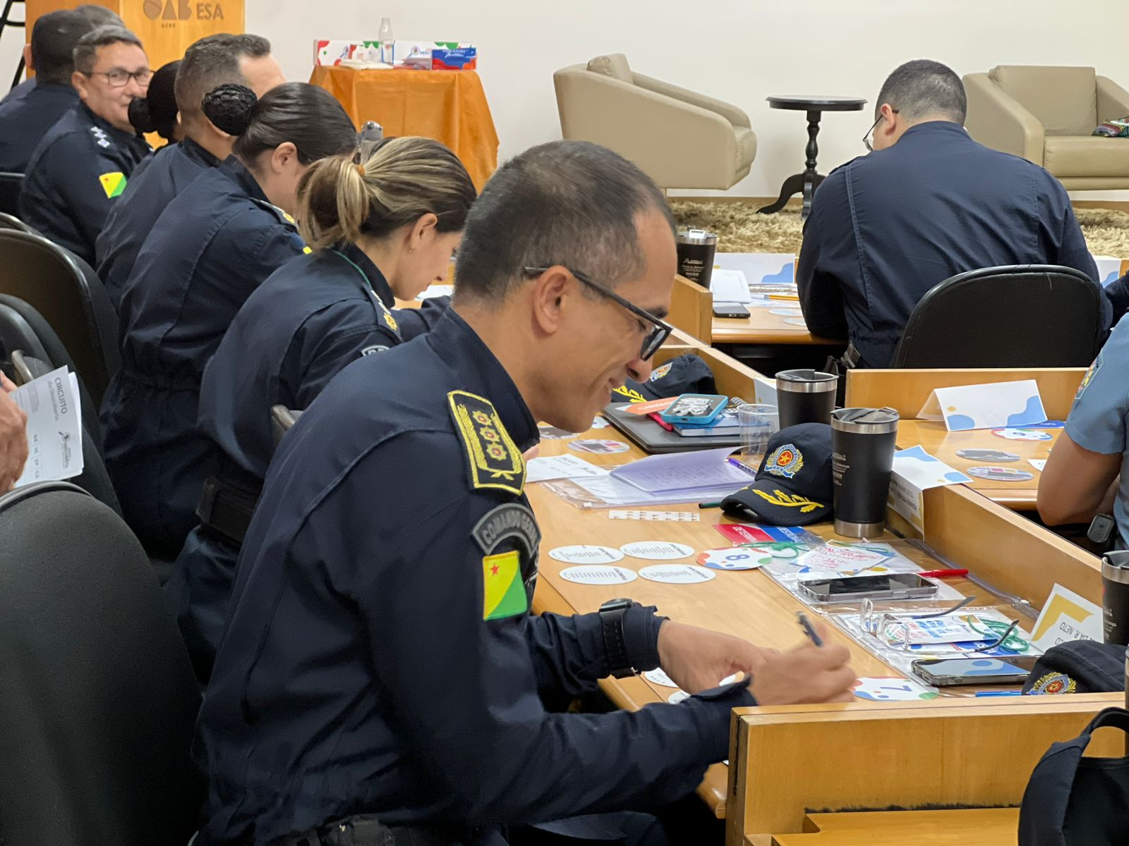 Ao todo, 70 oficiais serão capacitados.