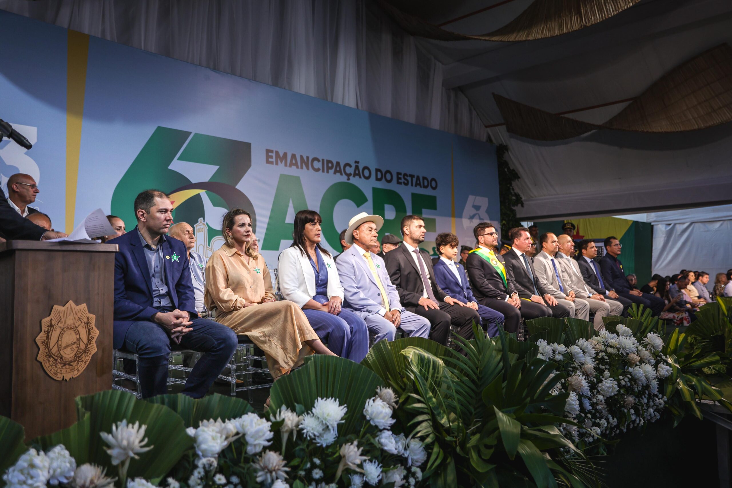 O evento contou com a presença de autoridade civis e militares. Foto: cedida.