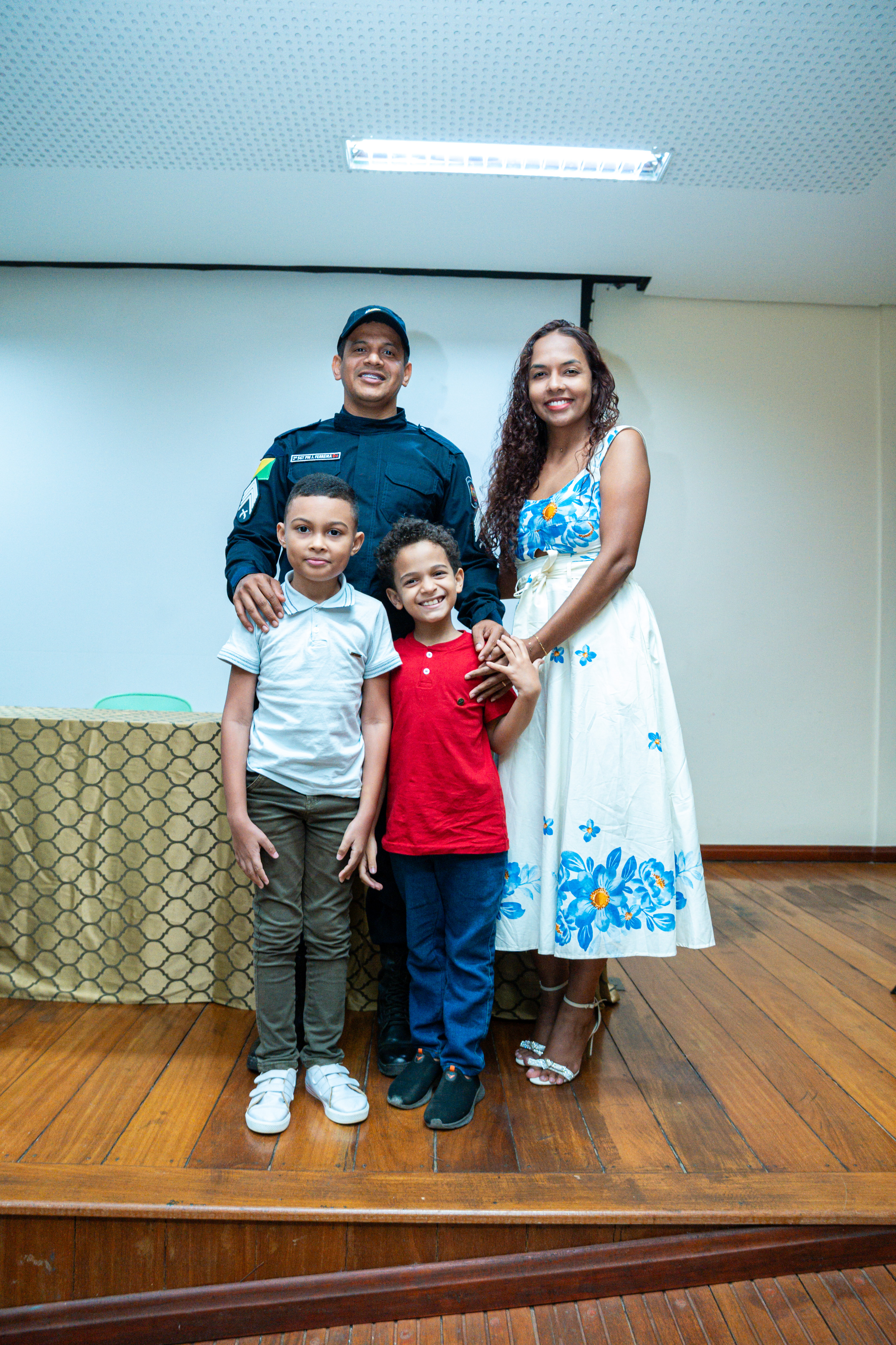 Familiares e amigos abrilhantaram a solenidade. Foto: Davi Silva Barbosa/PMAC.