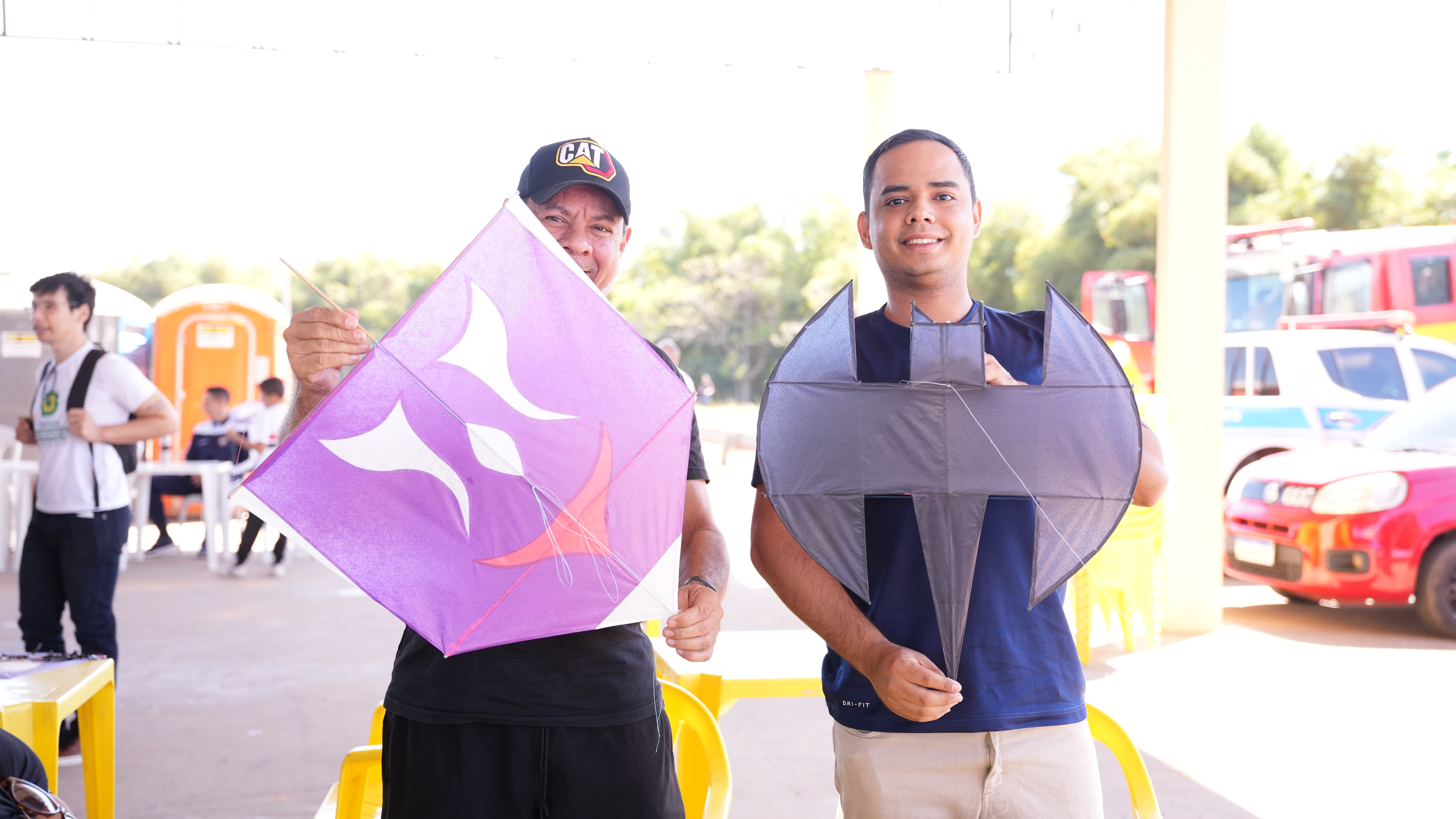 Praticantes do esporte. Foto: Jonathan Santos.
