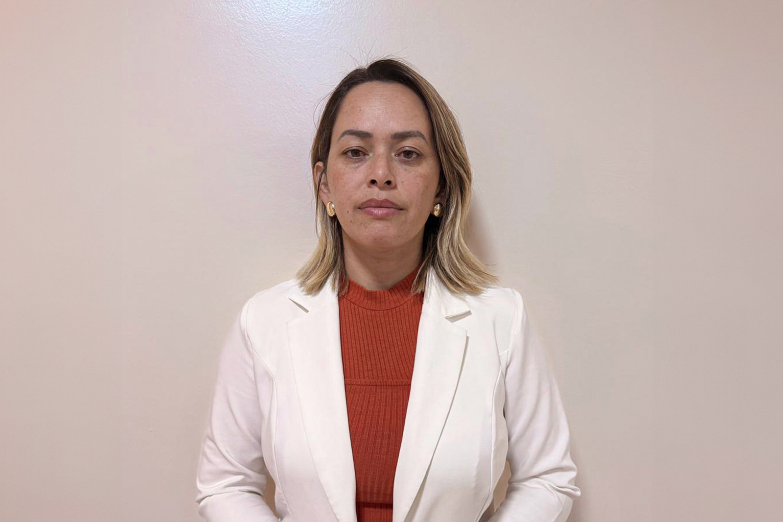 Taynara Martins participou da ação para ajudar a colega de farda. Foto: cedida