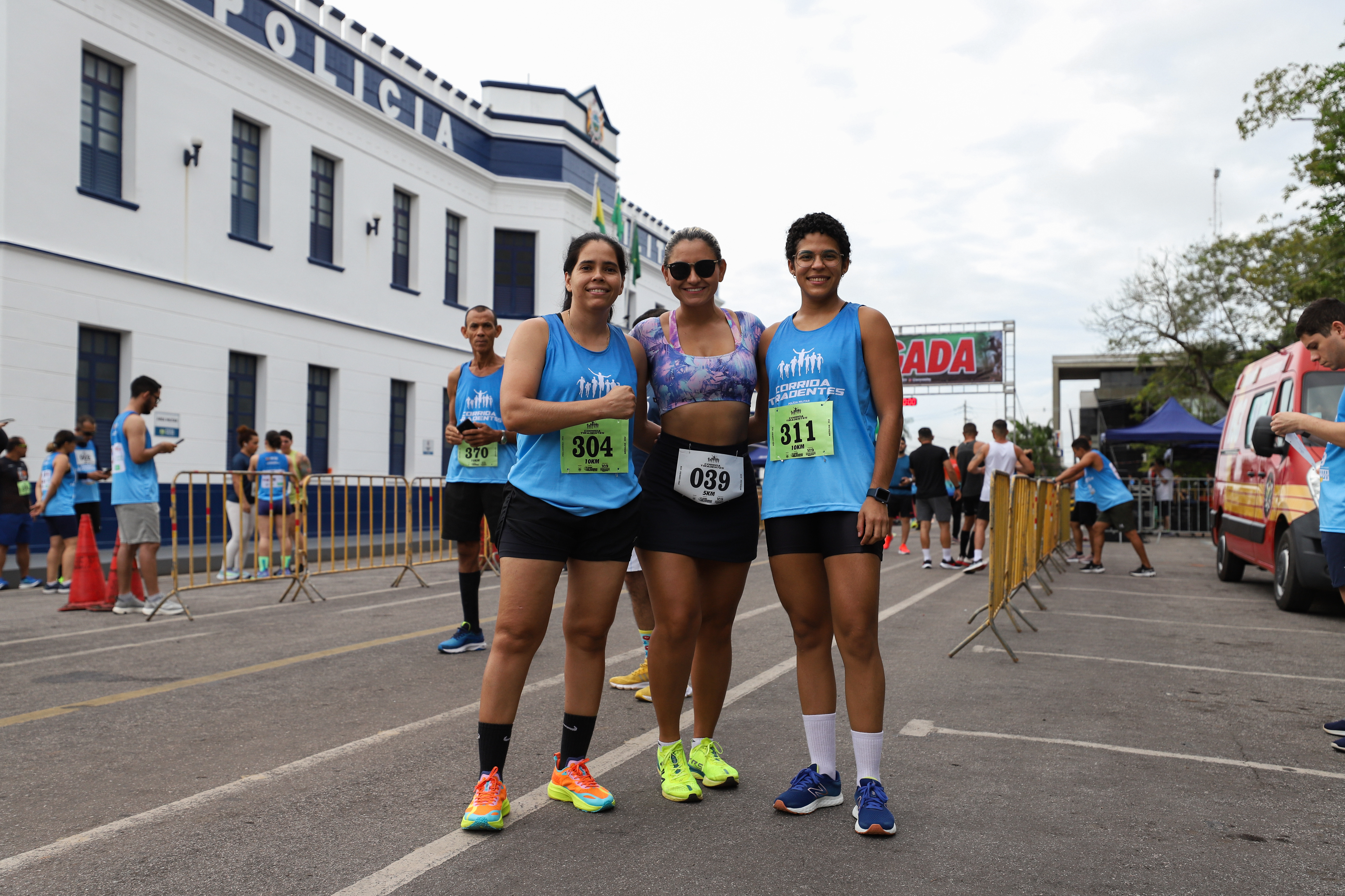 A celebração foi marcada pela diversidade entre os participantes: corredores experientes, iniciantes, famílias inteiras e atletas militares que equilibram a rotina de treinos com a missão diária de servir a sociedade. Foto: Francisco Moura.