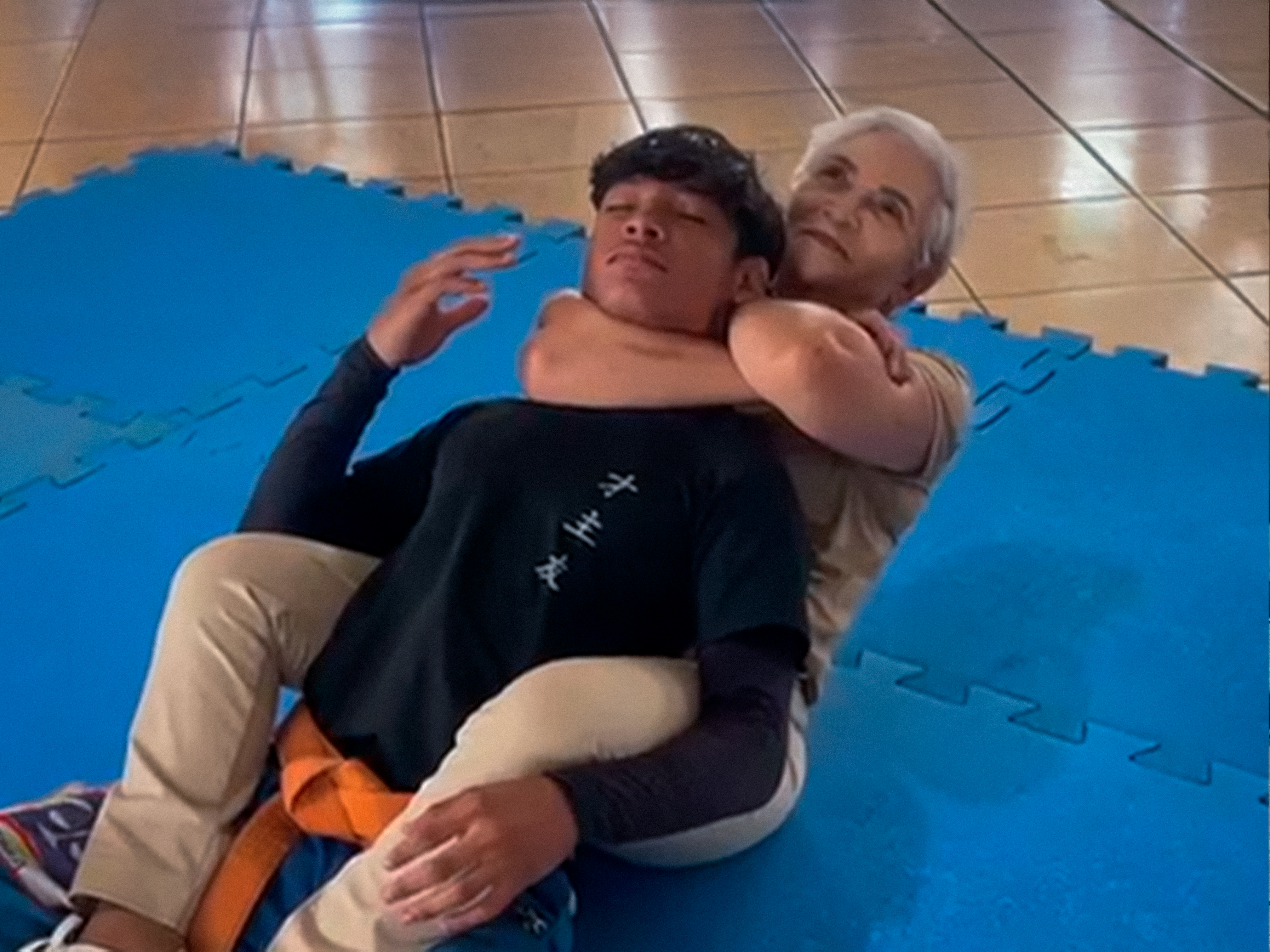 Aulas de Jiu-Jitzo foram parte da programação.