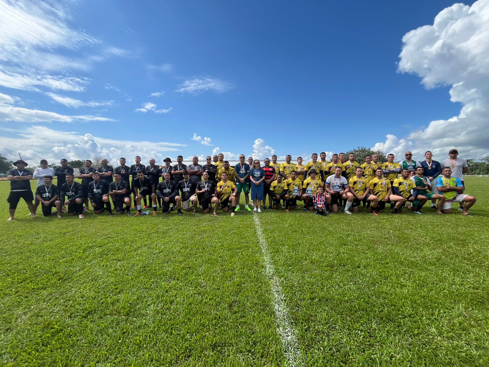 Os três finalistas enfrentaram uma disputa acirrada no estádio Florestão. Foto: Lucas Moura/PMAC.