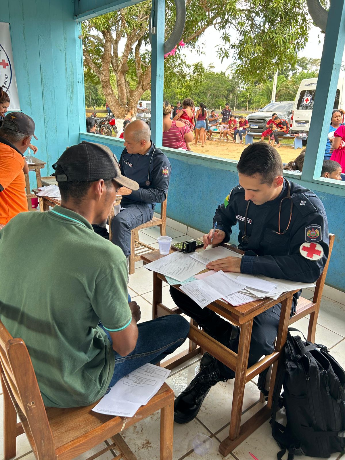 A ação levou atendimento especializado. Foto: cedida.