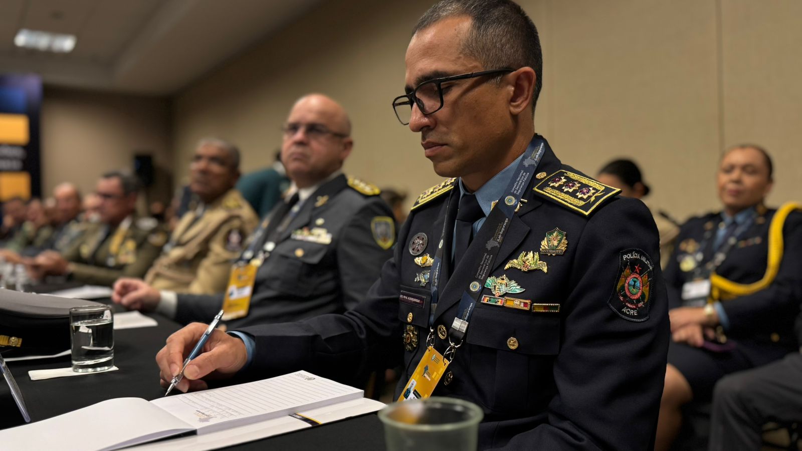 Subcomandante-geral da geral da PMAC. Foto: cedida.