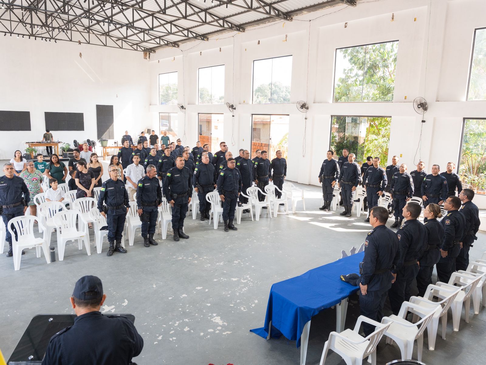 O evento contou com a presença de familiares. Foto: Holanda/PMAC.