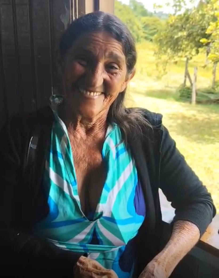 Senhora Efisa Fernandes. Foto: cedida.