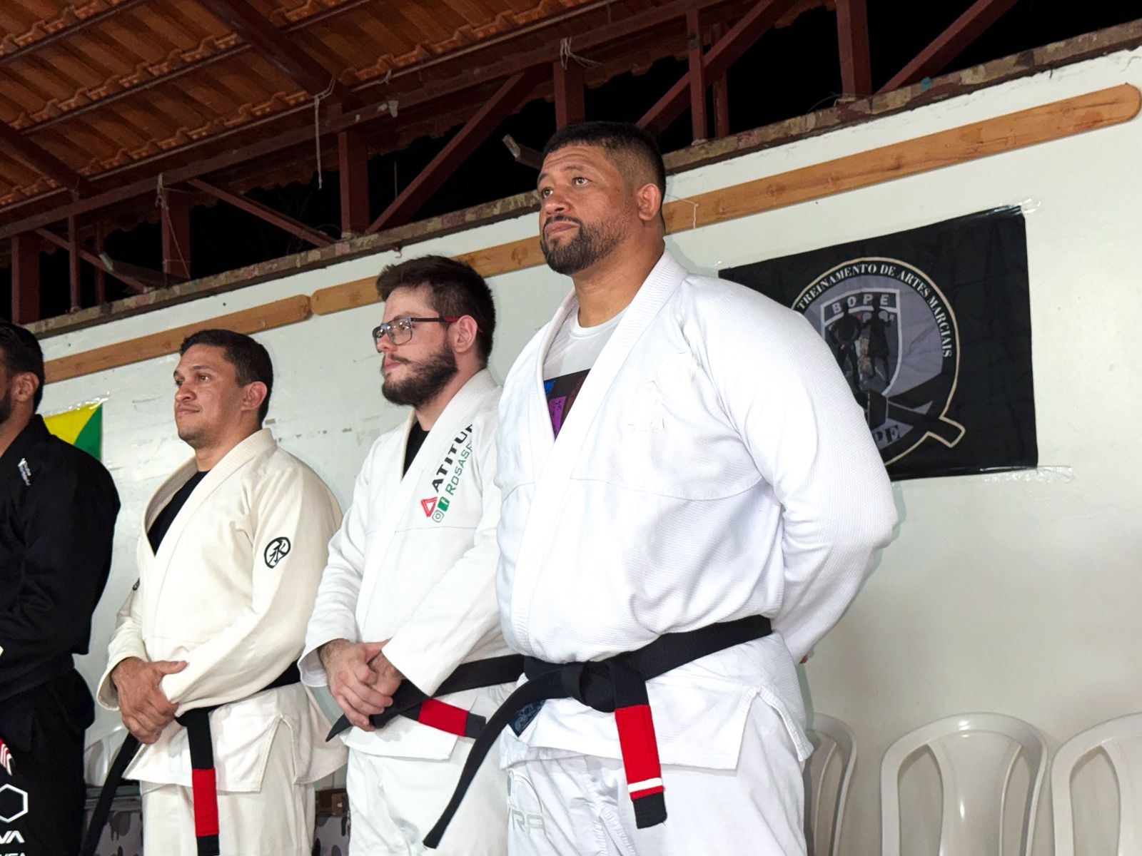 Sargento Edivandro, à direita. Foto: cedida.